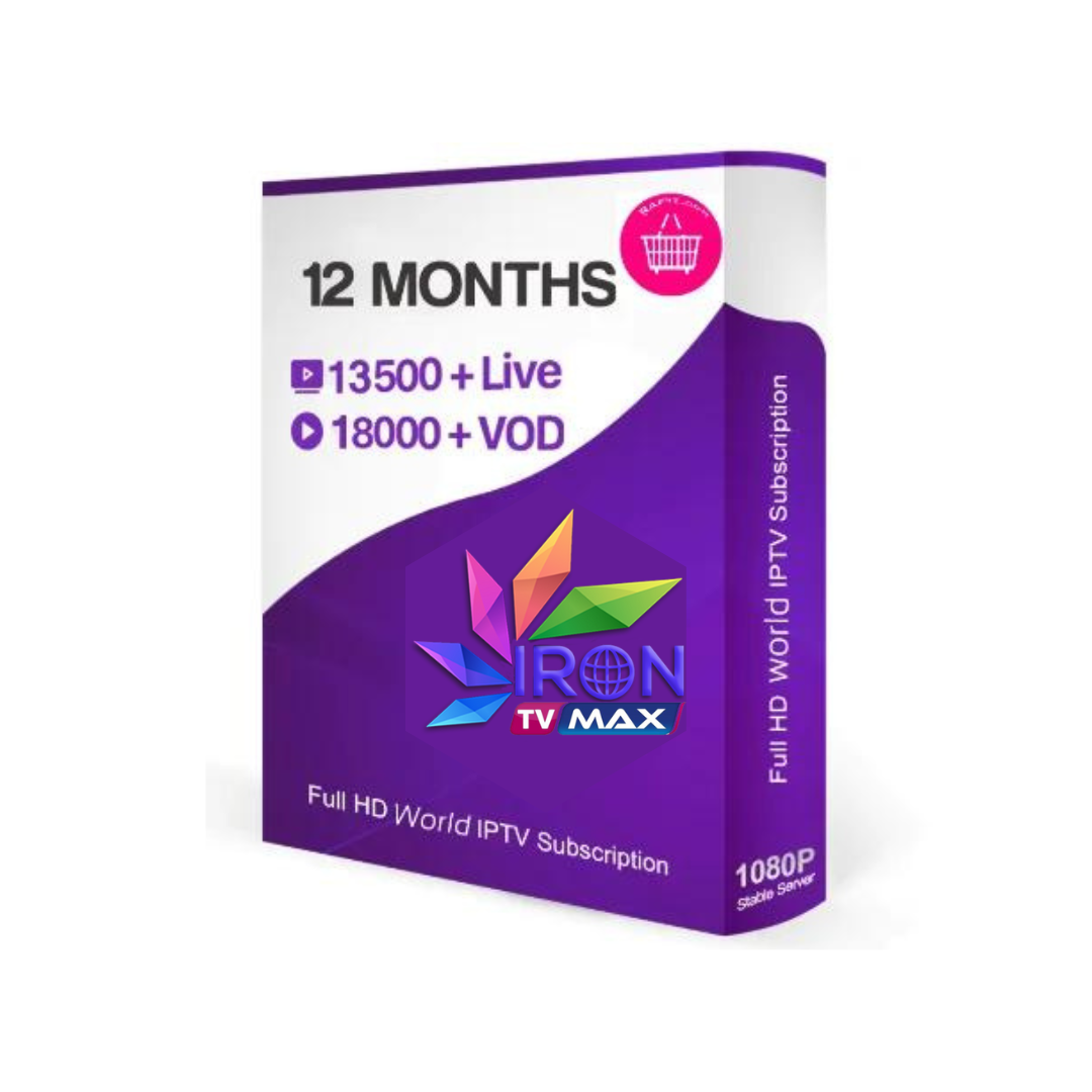 IRON TV PRO – IRON TV MAX 2026